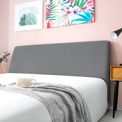  bedside cover with curved leather bed back 