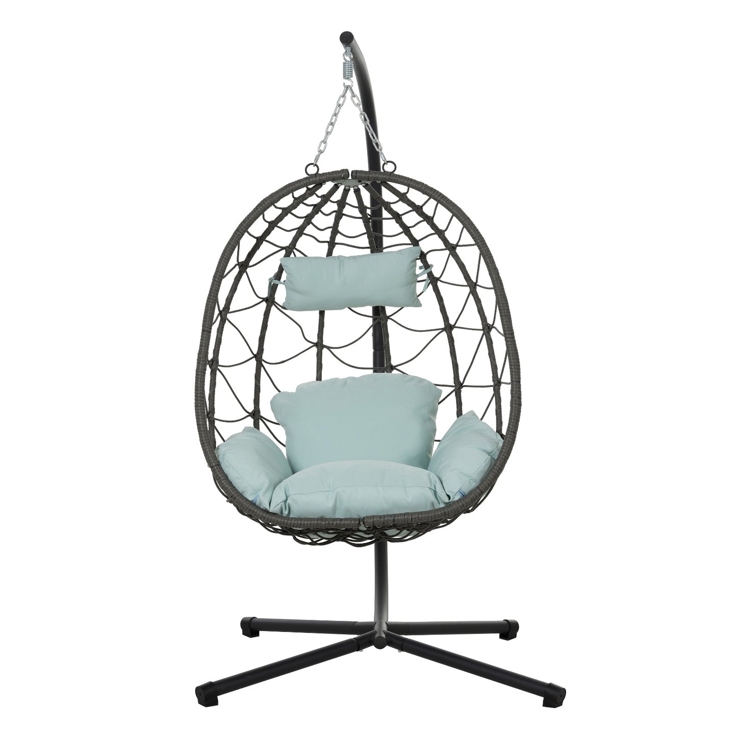 hanging egg chair with stand