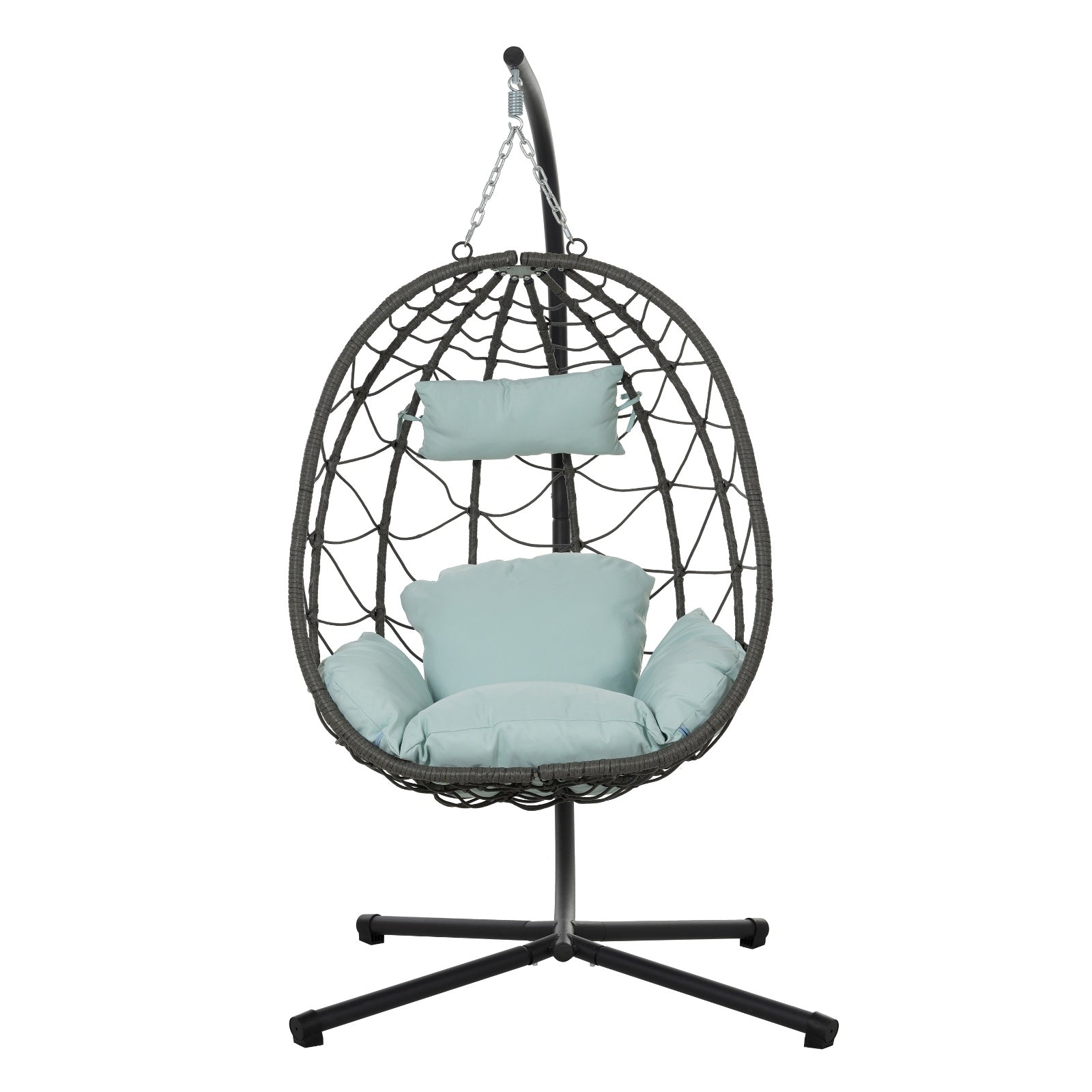 hanging egg chair with stand