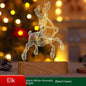 Christmas Decoration 3D Lamp Acrylic: LED Night Lights