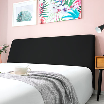  bedside cover with curved leather bed back 