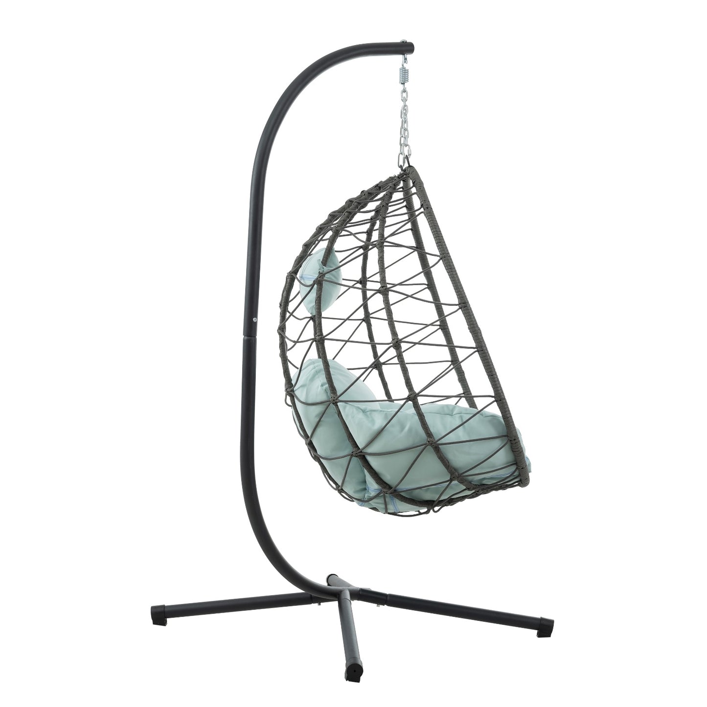 hanging egg chair with stand