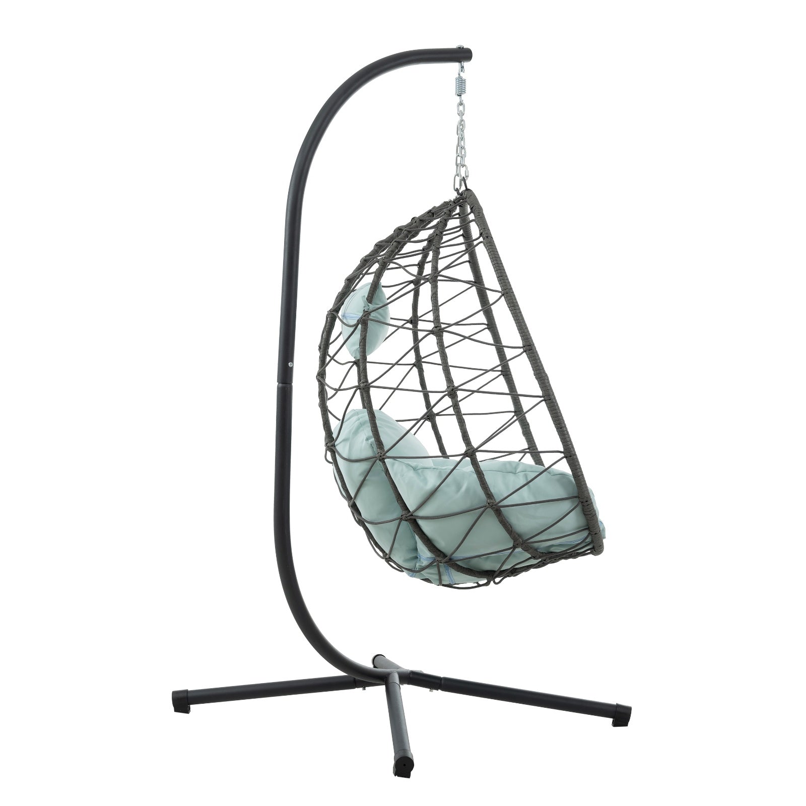 hanging egg chair with stand