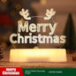 Christmas Decoration 3D Lamp Acrylic: LED Night Lights