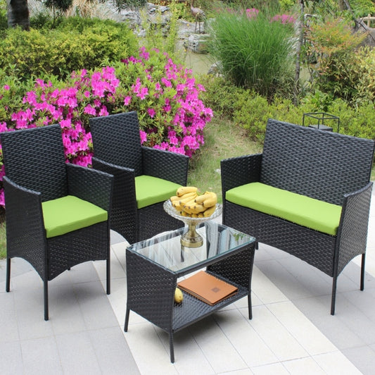 outdoor rattan patio furniture set