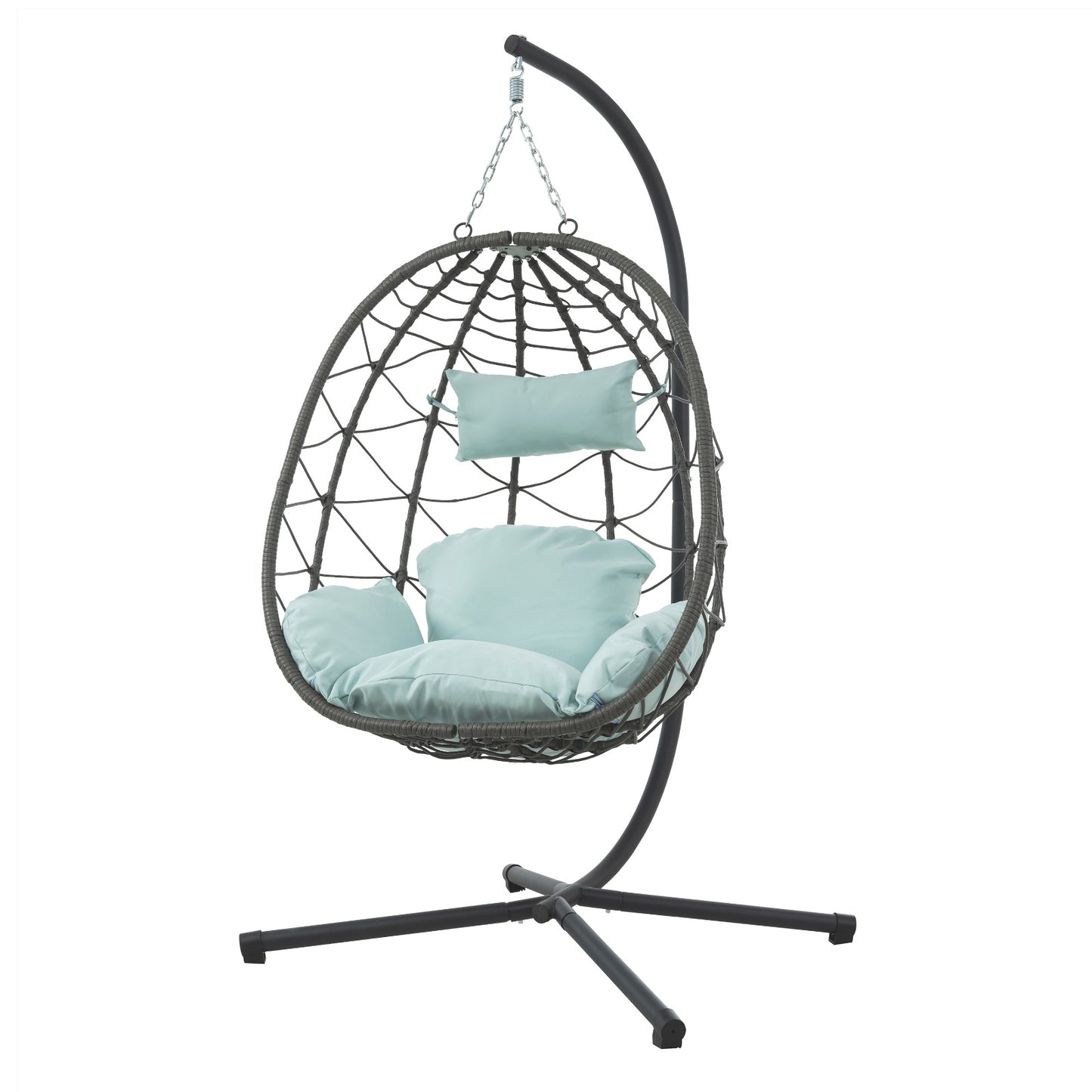 hanging egg chair with stand