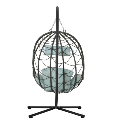 hanging egg chair with stand