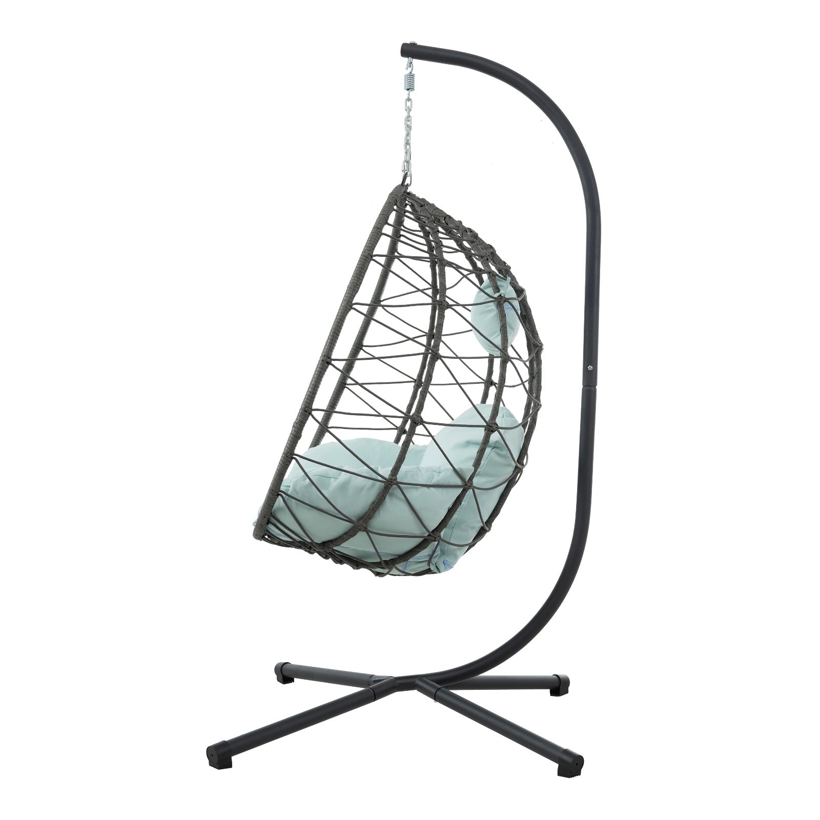 hanging egg chair with stand